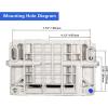 imageBILT HARD 7HP Gas Engine Horizontal Shaft 212cc 4 Stroke OHV Industrial Grade Replacement Gas Motor Shaft 34quot 19mm Diameter 238quot Long 316quot Keyway420cc Electric Start