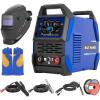 imageBILT HARD 200A 6 In1 MultiProcess Aluminum MIG Welder 110V220V MIGFlux Core MIGLift TIGStickSpot WeldingSpool Gun Compatible with IGBT Inverter Welding MachineMIG135A 110V with Full Kit