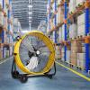 imageBILT HARD 24quot 8100 CFM High Velocity Industrial Drum Fan 3Speed Heavy Duty Metal Shop Fan for Warehouse Workshops Garage Factory and BasementYellow