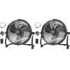 imageBILT HARD 12 Inch Battery Operated Outdoor Portable Misting Fan Rechargeable Portable Floor Fan with 15600mAh Detachable Battery for Outside16 inch Battery Fan with Misting