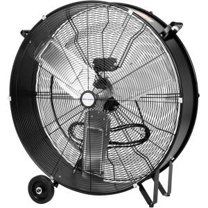 imageBILT HARD 34 inch 3Speed Industrial Heavy Duty Shop Fan 15000 CFM High Velocity Drum Fan for Workshop Warehouse Garage Commercial and Factory  Black UL Listed