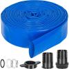 imageBILT HARD 2 in x 50 ft Discharge Hose Kit Heavy Duty Water Pump Hose Pool Backwash Hose PVC Lay Flat