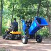 imageBILT HARD 6Inch Gas Drum Wood Chipper with BampampS EStart 135HP 420cc Engine Gas Powered Wood Chipper Shredder Mulcher with 2 Coupler Tow HitchEmergency Stop15HP
