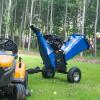 imageBILT HARD 6Inch Gas Drum Wood Chipper with BampampS EStart 135HP 420cc Engine Gas Powered Wood Chipper Shredder Mulcher with 2 Coupler Tow HitchEmergency Stop135HP BS