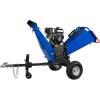 imageBILT HARD 6Inch Gas Drum Wood Chipper with BampampS EStart 135HP 420cc Engine Gas Powered Wood Chipper Shredder Mulcher with 2 Coupler Tow HitchEmergency Stop135HP BS