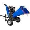 imageBILT HARD 6Inch Gas Drum Wood Chipper with BampampS EStart 135HP 420cc Engine Gas Powered Wood Chipper Shredder Mulcher with 2 Coupler Tow HitchEmergency Stop15HP
