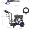 imageBILT HARD 3500 PSI 25 GPM Gas Pressure Washer 224cc 4Cycle Engine Heavy Duty Gas Power Pressure Washer with Spray Gun and Wand 5 Quick Connect Nozzle Tips 35quot25 Hose 49State4000 PSI  302cc