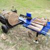 imageBILT HARD 35 Ton Gas Log Splitter with Hydraulic Log Lift 2Way 4Way ampamp 6Way Wedges Towable Full Beam Wood Splitter Gas Powered with 10 HP 306cc 4Stroke Engine Bucher 2 Stage Gear Pump