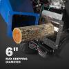 image:imageBILT HARD 6 Inch 420cc 15HP EStart Gas Powered Drum Wood Chipper Towable Leaf Branch Shredder Mulcher with Tow Bar Emergency Stop Bar15HP Ducar