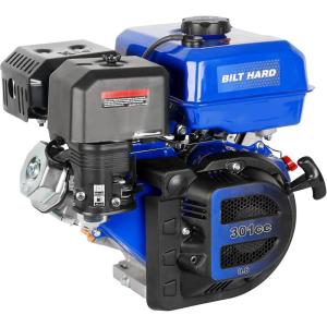 image:imageBILT HARD Gas Engine 79cc 2 HP Gas Motor for Log Splitter Pressure Washer and Water Pump EPA amp CARB Certified 4 Stroke OHV Horizontal Shaft with Recoil Start301cc Manual Start