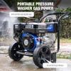image:imageBILT HARD 3500 PSI 25 GPM Gas Power Pressure Washer 224cc 4Cycle Engine Heavy Duty Gas Pressure Washer with Spray Gun and Wand 5 Quick Connect Nozzle Tips 3525 Hose 49State