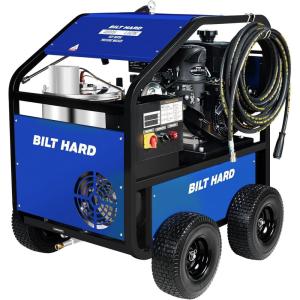 image:image4000 PSI 4 GPM Hot Water Pressure Washer with Kohler 429 cc 14 HP EStart Gas Engine and AR Pump Gas Powered Heated High Pressure Cleaner for Commercial Farm Construction and Industrial