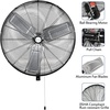 image:imageBILT HARD 18 in Wall Mounted Outdoor Fan 4150 CFM 3Speed Heavy Duty Industrial Outdoor Weatherproof Fan for Commercial Patio Garage and Gazebo24 inch Outdoor Wall Fan