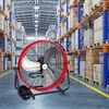 image:imageBILT HARD 24 Heavy Duty Industrial Drum Fan 8100 CFM High Velocity Drum Fan with 3Speed Control Metal Shop Fan for Warehouse Garage Workshop Basement and Factory