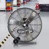 image:imageBILT HARD 36 High Velocity Drum Fan with 2 Speeds 21800 CFM Heavy Duty Industrial Shop Fan Large Commercial Floor Fan with Casters amp Handle for Warehouse Workshop and Garage Black