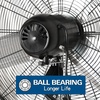 image:imageBILT HARD 3850 CFM 18 High Velocity Pedestal Oscillating Fan 3Speed Industrial Standing Fan with Aluminum Blades Heavy Duty Metal Shop Fan for Commercial Residential and Garage 2 Pack24 in