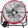 image:imageBILT HARD 24 Heavy Duty Industrial Drum Fan 8100 CFM High Velocity Drum Fan with 3Speed Control Metal Shop Fan for Warehouse Garage Workshop Basement and Factory