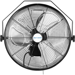image:imageBILT HARD 14 in High Velocity Outdoor Wall Mount Fan 3Speed 3000 CFM Waterproof Wall Fan Industrial Outdoor Fans for Commercial Garage Patio and Gazebo Use ETL Listed20 inch