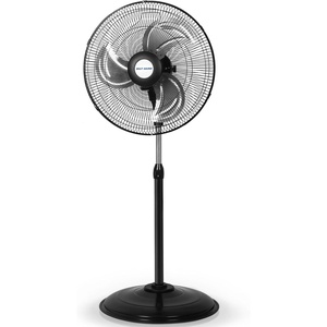 image:imageBILT HARD 18 High Velocity Pedestal Fan with 3Speed Setting 3900 CFM Heavy Duty Oscillating Metal Stand Fan with Aluminum Blades for Residential Commercial and Garage