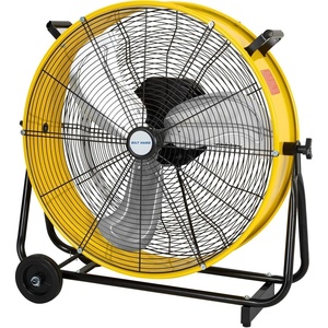 image:imageBILT HARD 24 Industrial Drum Fan With DC Motor 7800 CFM Ultra Quiet Heavy Duty Metal Drum Fan with Adjustable Tilt for Garage Warehouse Workshops and Factory UL Safety Listed
