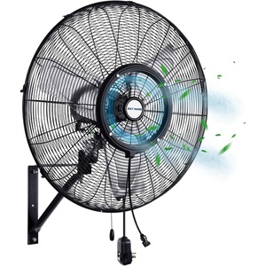 image:imageBILT HARD 24 Outdoor Misting Wall Fan 3Speed Patio Fans for Outside 80Oscillation Waterproof Industrial Wall Mount Fan for Outdoor UL Listed24 inch Wall Fan